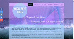 Desktop Screenshot of angelskyevibes.com